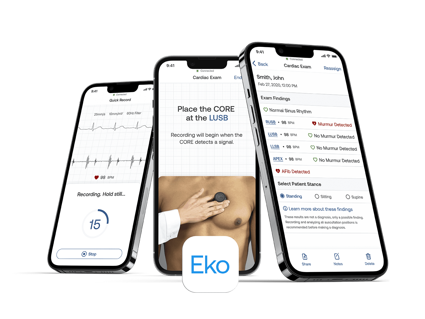 Digital Stethoscopes for Advanced Exams & Virtual Care Eko